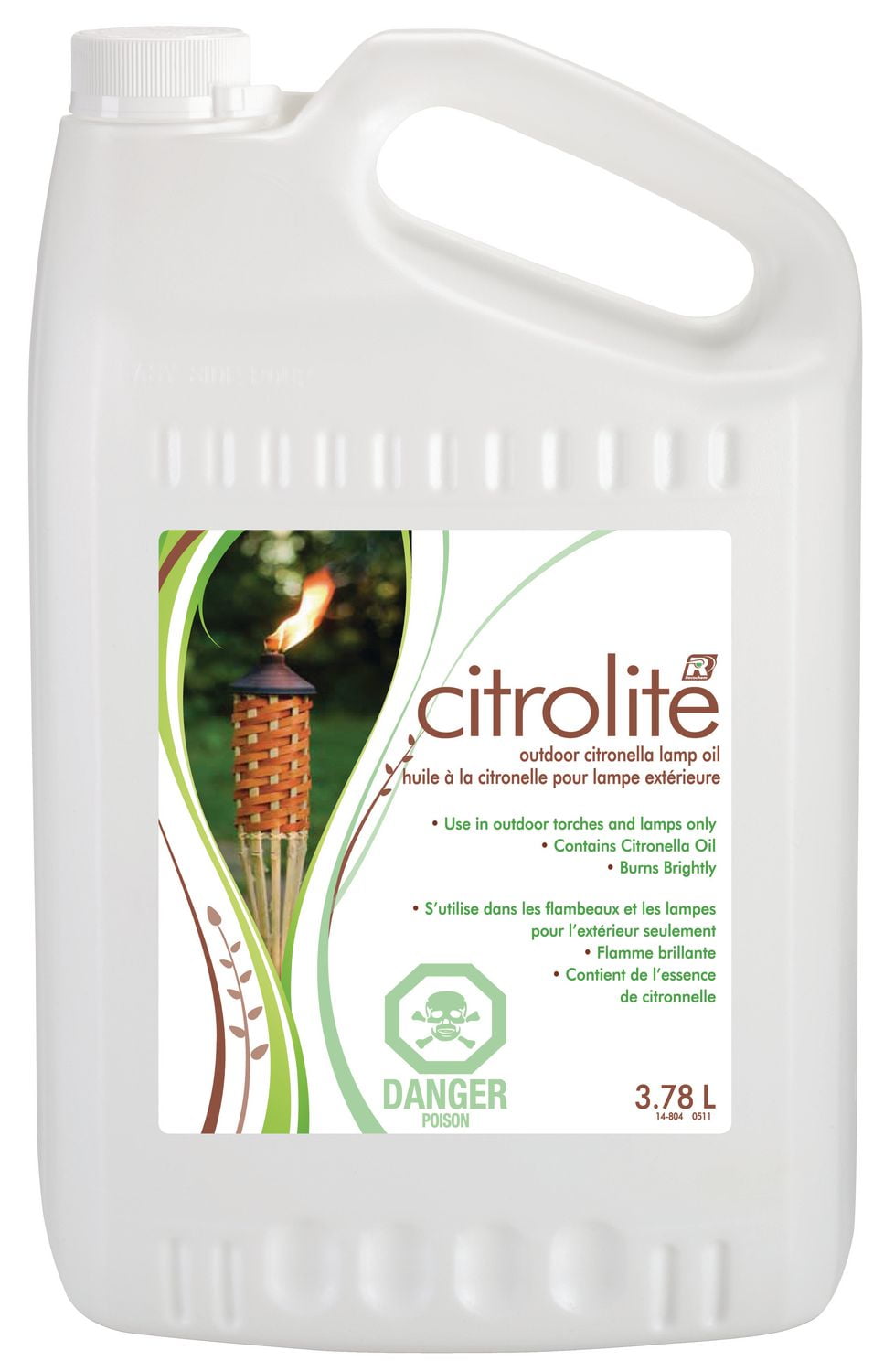 Citrolite Outdoor Citronella Lamp Oil, 3.75 litre Walmart Canada